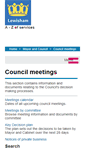 Mobile Screenshot of councilmeetings.lewisham.gov.uk