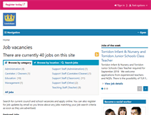 Tablet Screenshot of jobs.lewisham.gov.uk